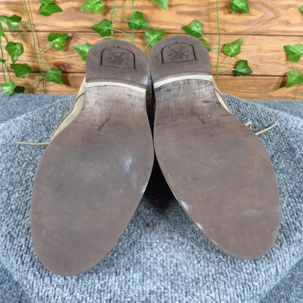 Stacy Adams Dickinson Mens Oxford Shoes Size‎ 10.5 Dress Tan Suede Corduroy